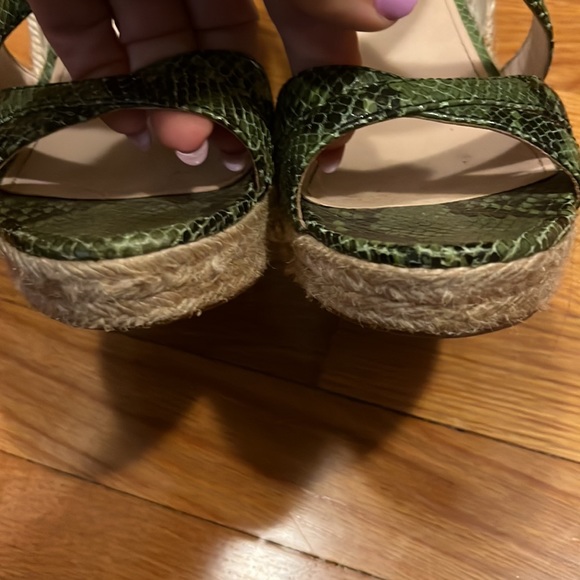 Prada green snake skin wedge - Picture 9 of 10